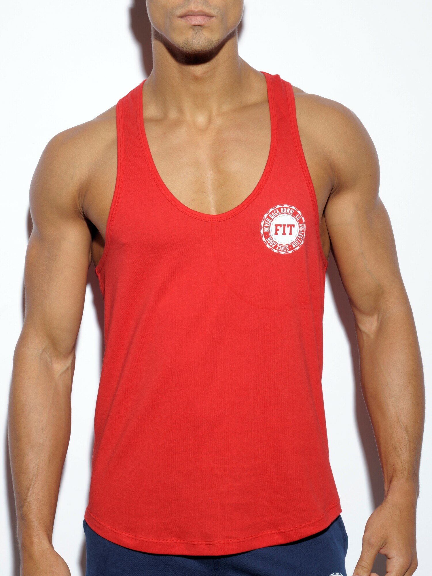 Майка ES Collection Basic Fitness Tank Top, размер XL, red