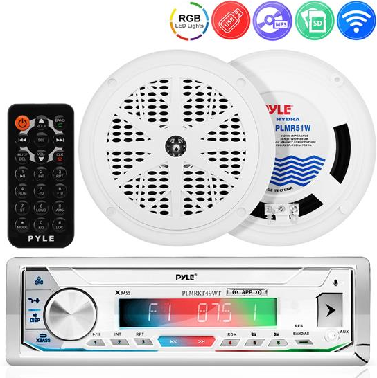 PYLE PLMRKT49WT Морской стереоресивер