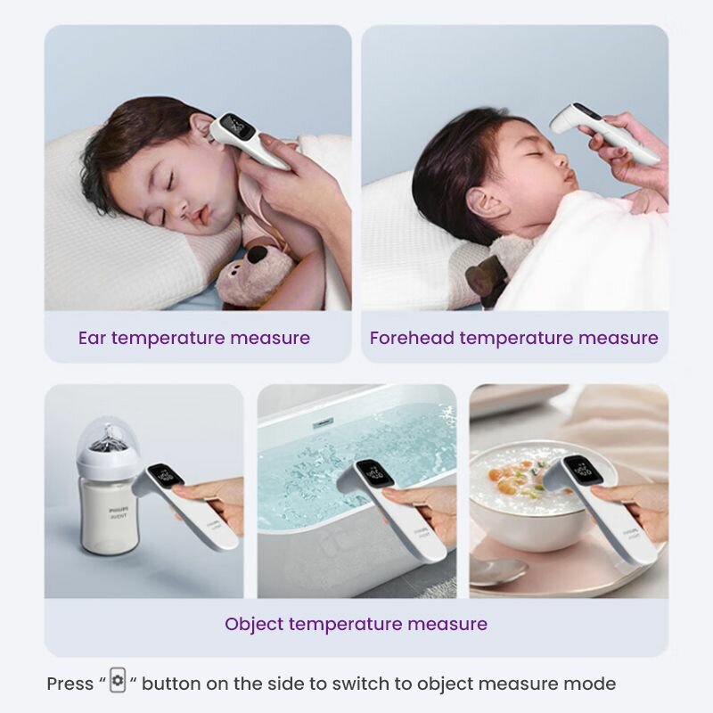 Термометры Philips Электронный термометр . Лоб, уши . Светодиодный дисплей