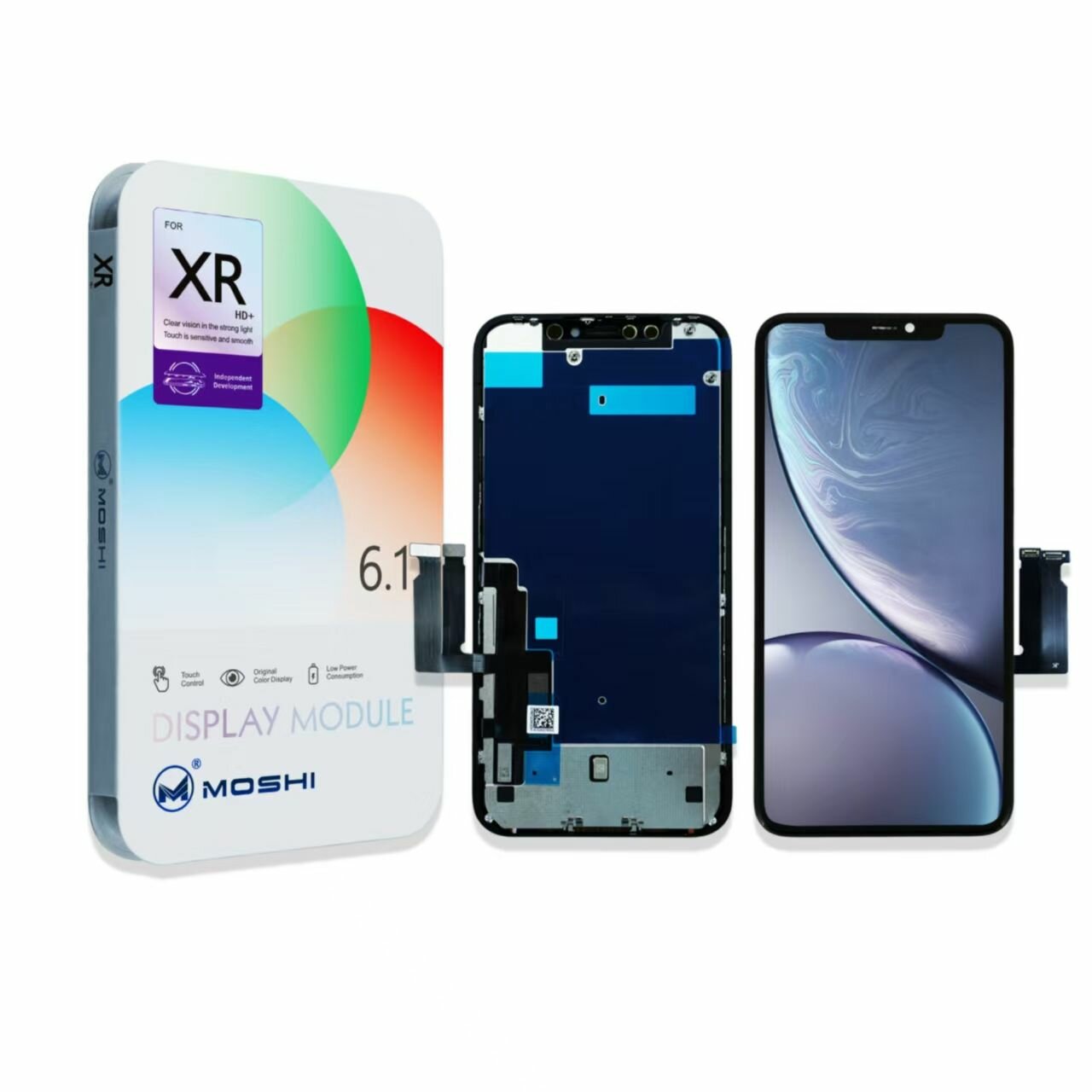 Дисплей для iPhone XR с тачскрином матрица Moshi — фото 1