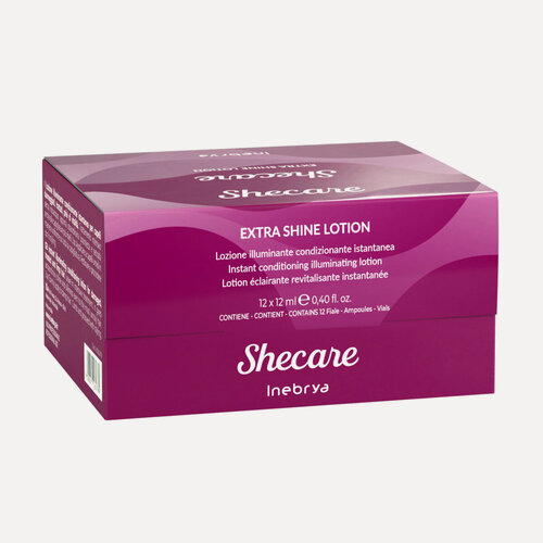 Изображение товара Лосьон для мгновенного восстановления волос Inebrya Shecare Extra Shine Lotion, 12шт x 12мл