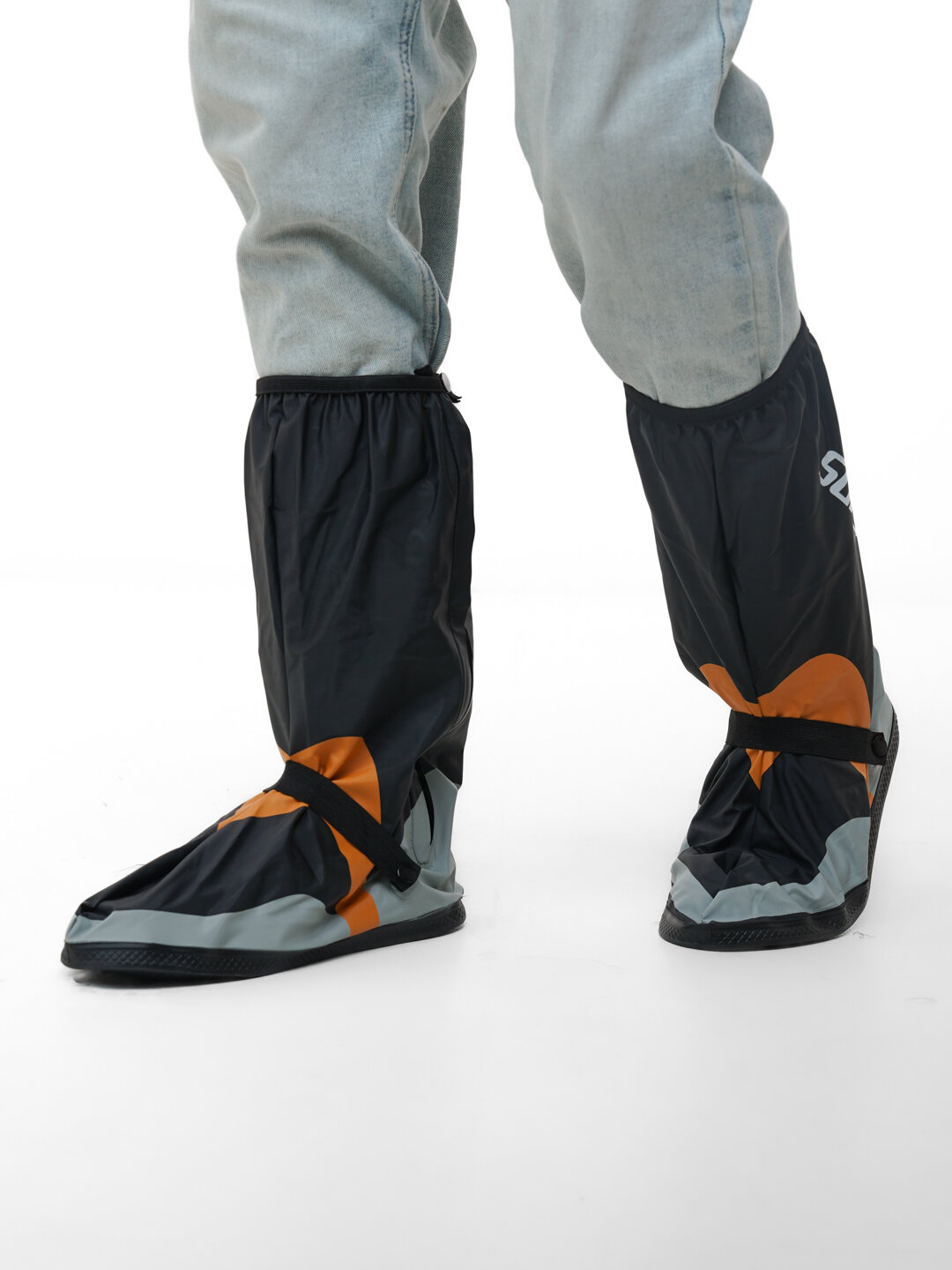 Дождевики для обуви, Серый металлик, XL-43-45 — фото 1