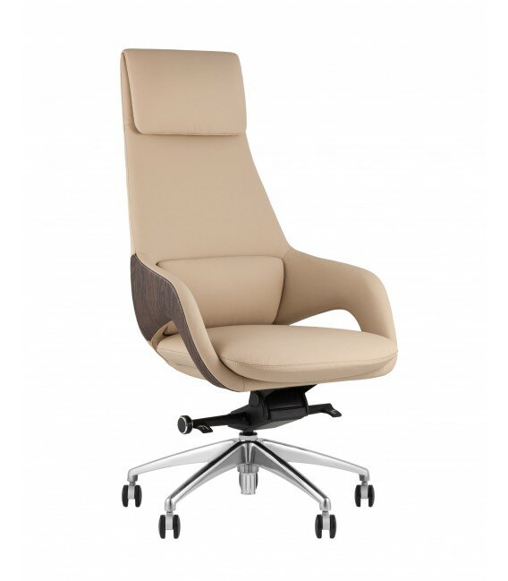 Кресло руководителя Арсоли бежевый