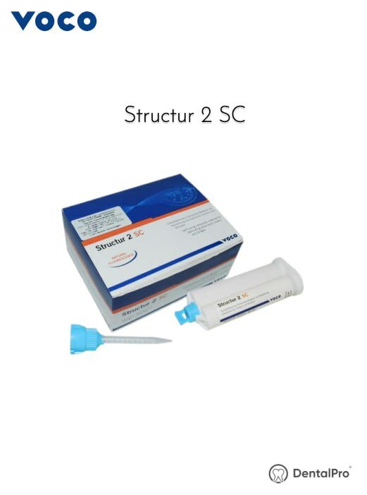 Структур 2 СЦ / Structur 2 SC картридж A2 75гр, материал для временных коронок и мостов 1480, VOCO (Германия)
