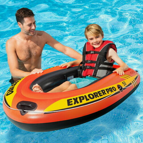 Изображение товара Надувная лодка Explorer Pro-50 (Эксплорер Про-50) 137*85*23 см, INTEX (Интекс), 58354