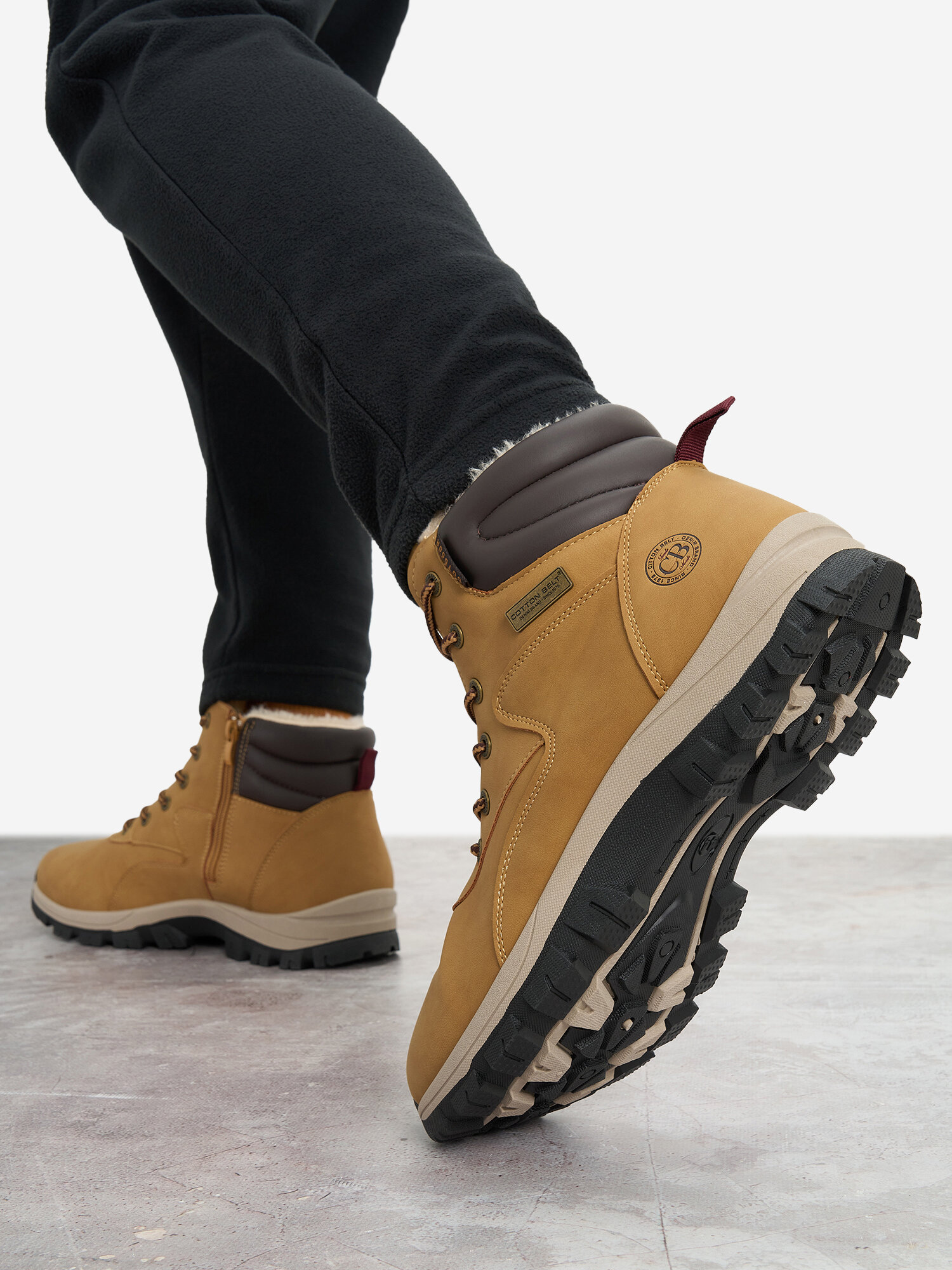 Ботинки COTTON BELT TOMMY, размер 42, желтый — фото 1