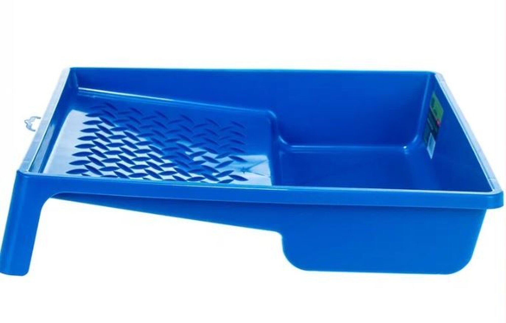 Ванночка для краски Шпунтик пластик рифленая 330x350мм синяя