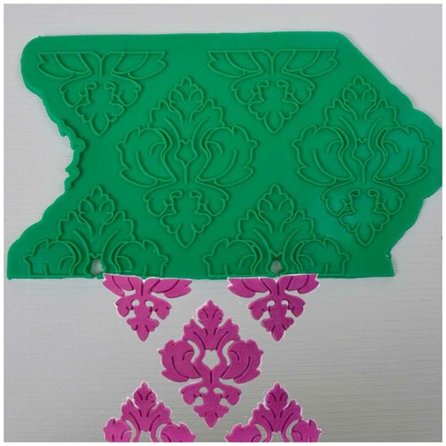 Силиконовый коврик Дамаск