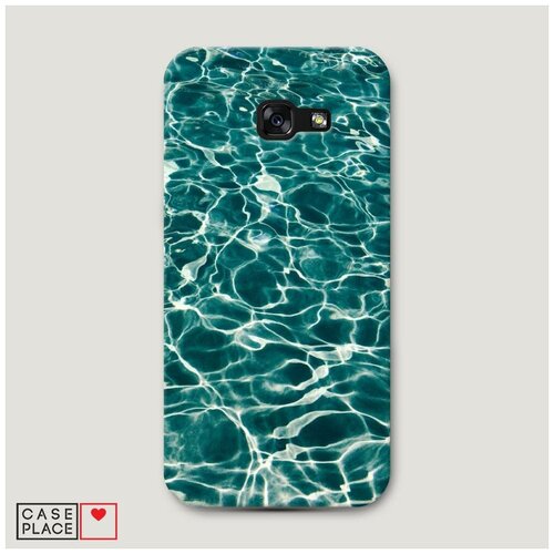 фото Чехол пластиковый samsung galaxy a5 2017 тектура водная рябь 1 case place