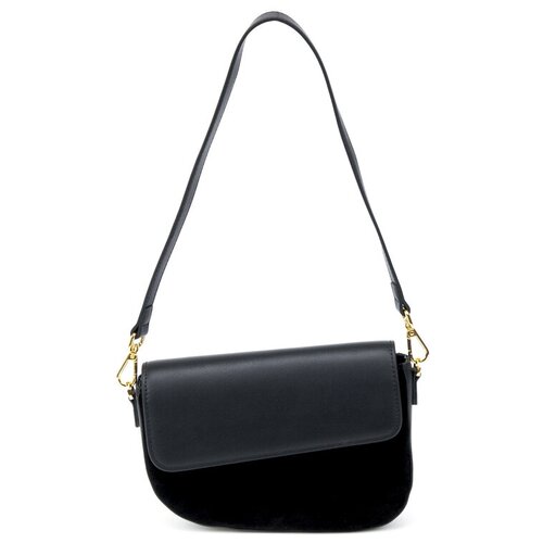 фото Сумка jane's story, фактура гладкая, черный