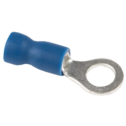 фото Наконечник нки ekf nki-2-6n, 50 шт., без упаковки, синий