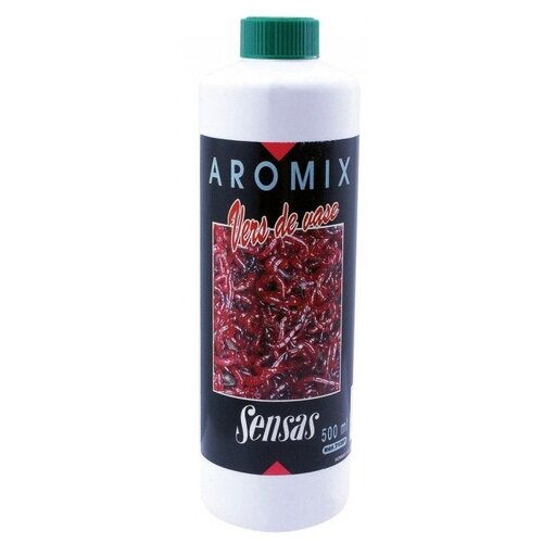 Жидкий дип Sensas Aromix Bloodworm, 500 мл, аромат мотыль