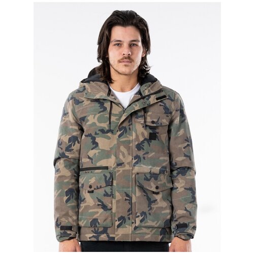 куртка rip curl north shore jacket цвет58 olive размер s Куртка RIP CURL, размер M, хаки, зеленый