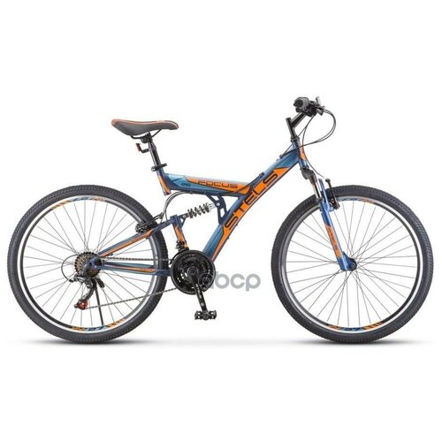 Велосипед 26 Горный Stels Focus V (2020) Количество Скоростей 18 Рама Сталь 18 Синий Stels арт. LU083837