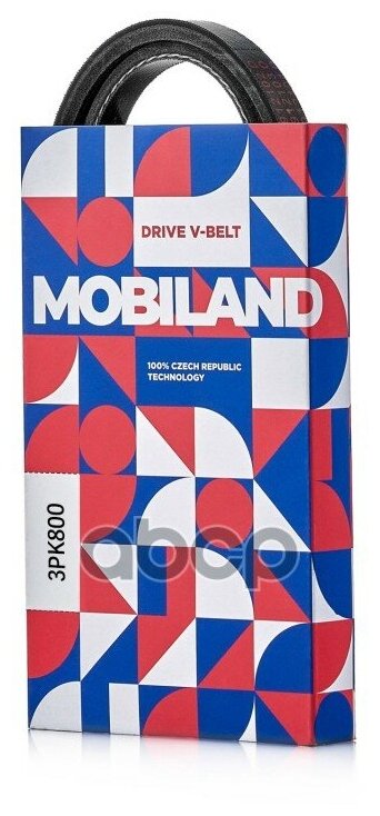 MOBILAND 501230800 Ремень 3PK800 (EPDM) для а/м NISSAN NOTE (E12)