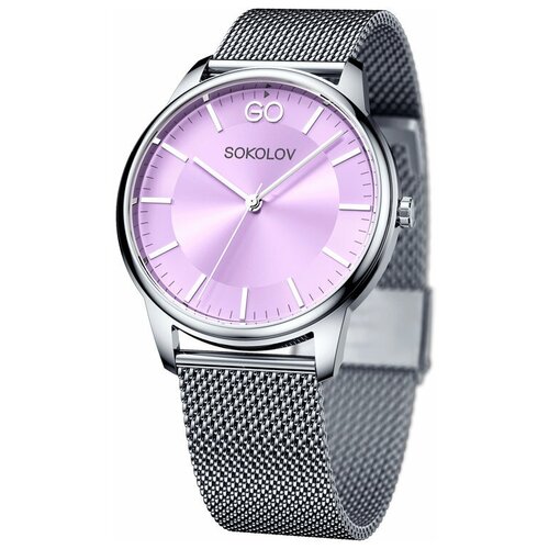 фото Женские стальные часы sokolov 326.71.00.000.04.01.2