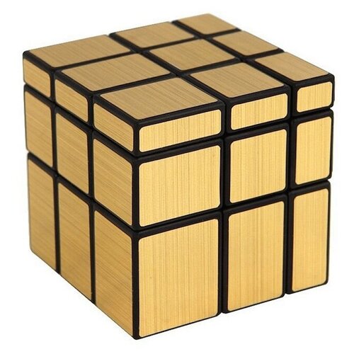 Зеркальный кубик 3x3 Золотой головоломка зеркальный кубик колесо золотой
