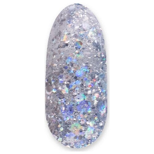 Secret гель-лак для ногтей Color Gel Glitter, 10 мл, 01