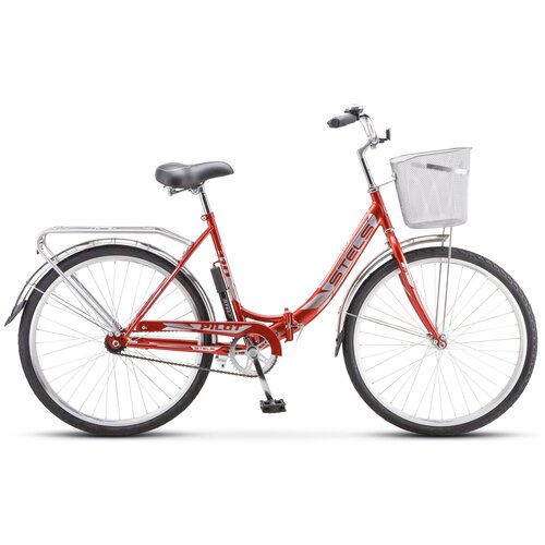 Велосипед 26 Stels Pilot-810, Z010, цвет красный, размер 19 складной велосипед stels pilot 810 26” z010 рама 19” морской волны [lu093334 lu094937]
