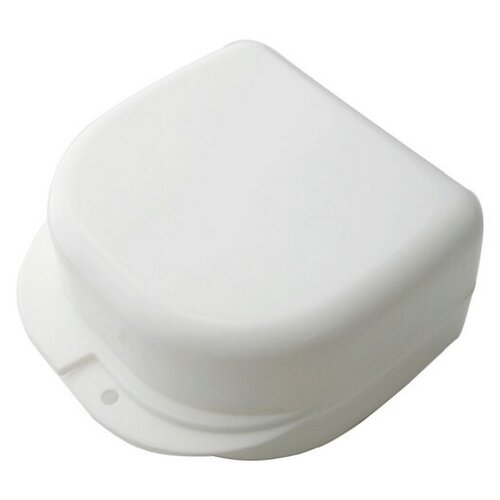 ON WHITE Футляр для ортодонтических зубных пластинок кап элайнеров мостиков протезов 30 г белый 370₽