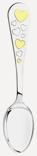 Изображение товара Ложка детская «Сердце», позолота 2302010007