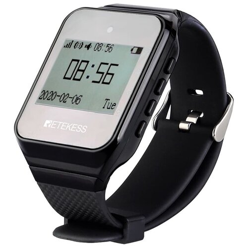 фото Часы пейджер для официанта или персонала retekess r22108b с защитой ip 55