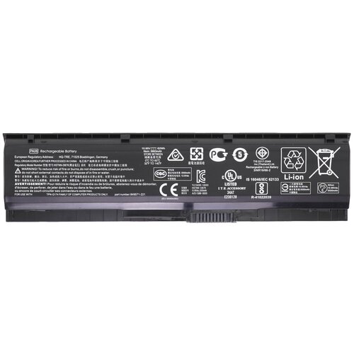 Аккумулятор PA06 для HP Omen 17-w000 / 17t-000 / Pavilion 17-ab000 5500mAh