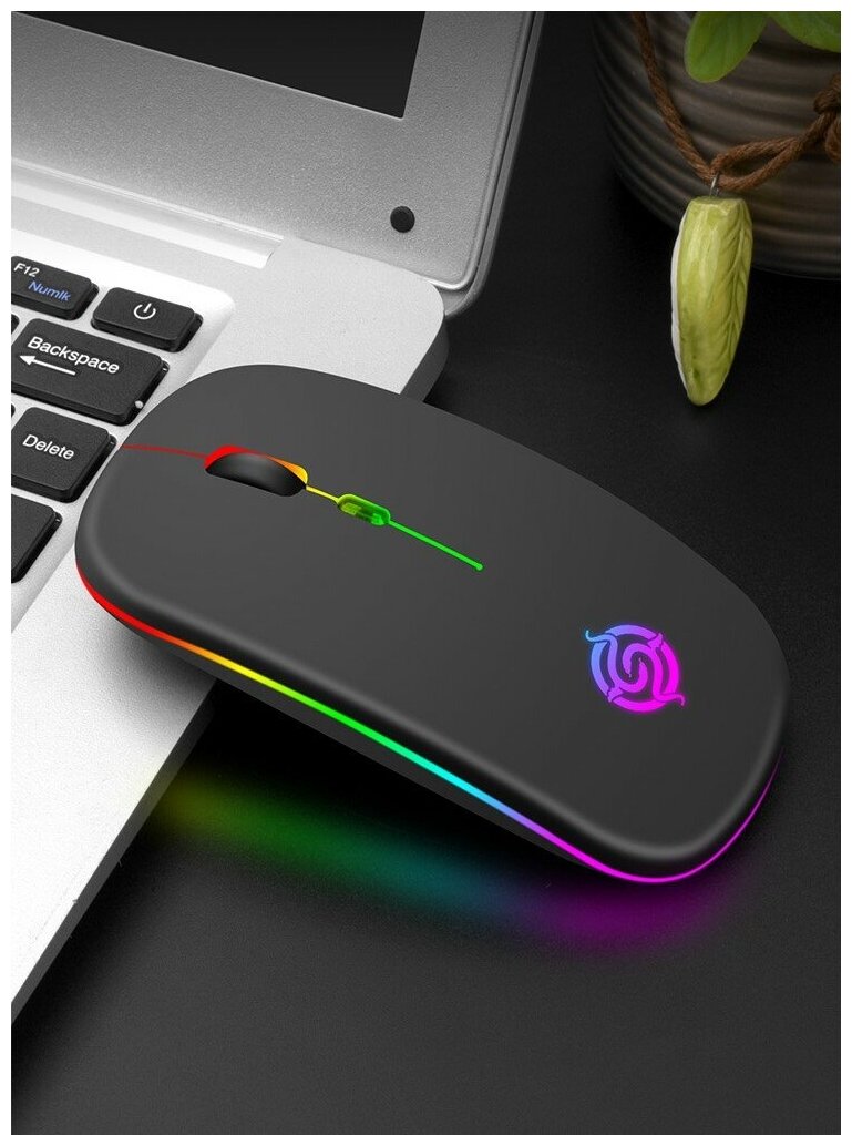 Мышь компьютерная беспроводная VIPER BM-110 с подсветкойМышь компьютерная бесшумная ультратонкаяКомпьютерная мышь беспроводная