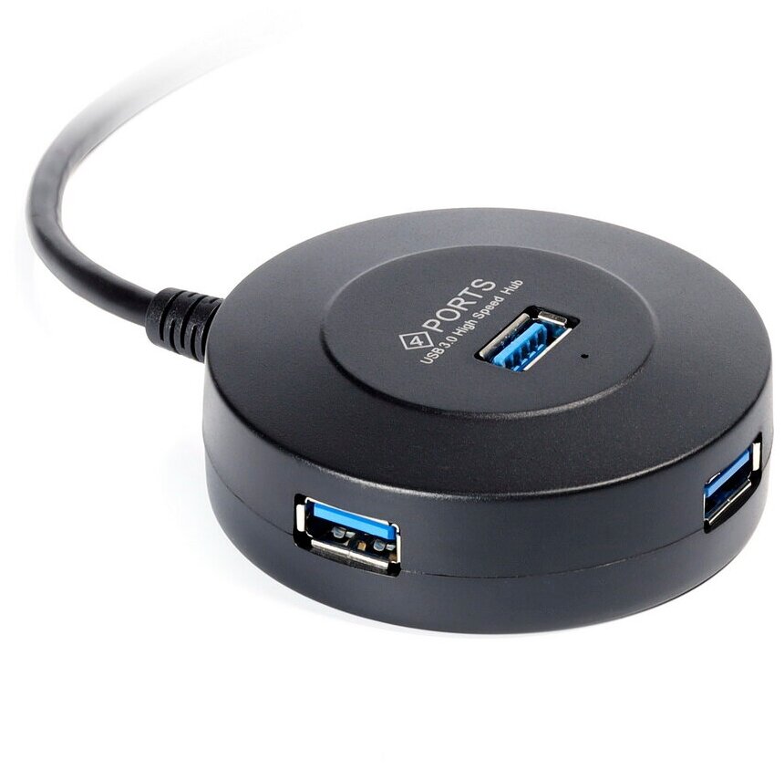 Хаб USB 3.0 4 порт Smartbuy SBHA-7314-W белый