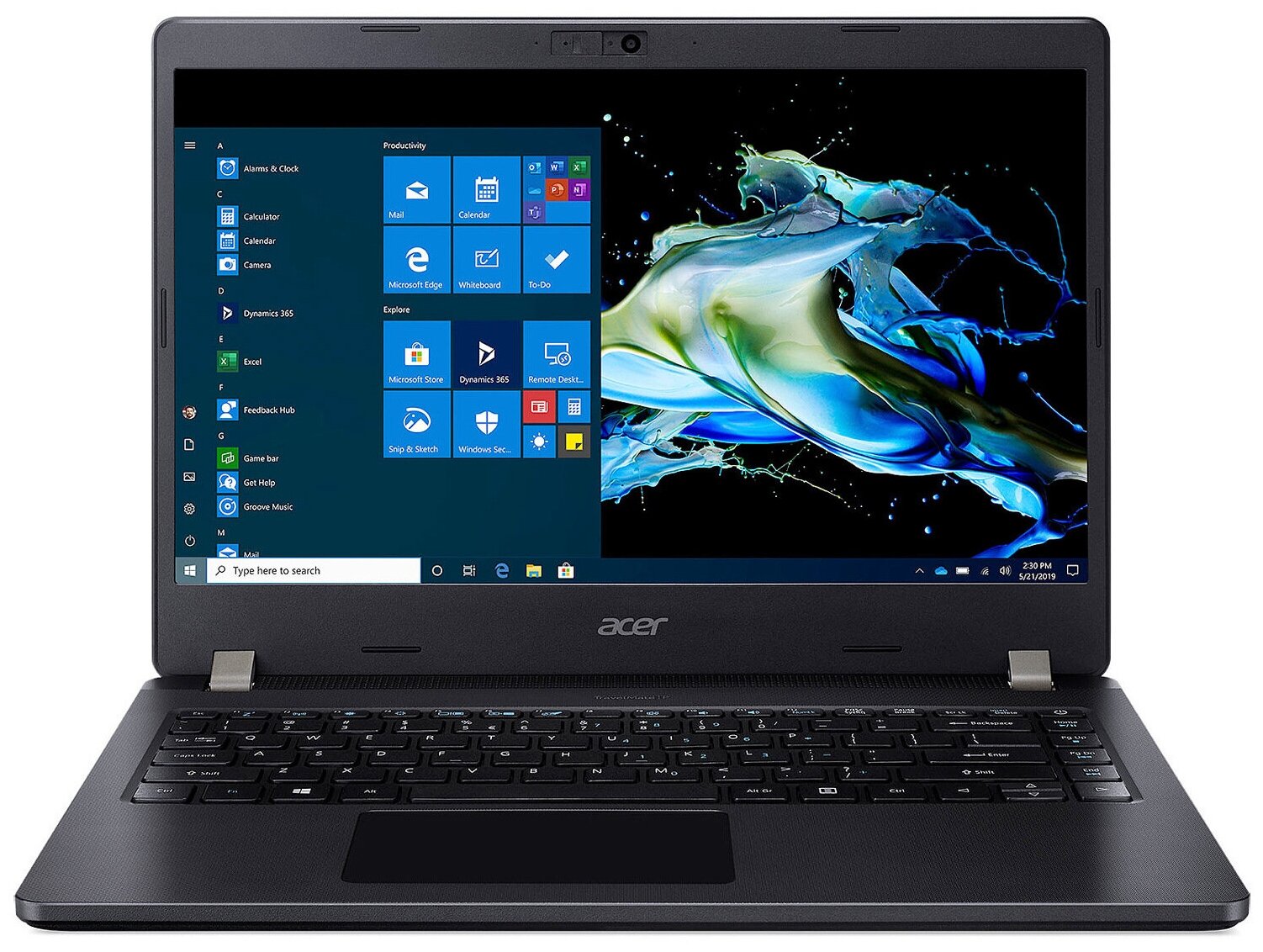 Ноутбук Acer TravelMate P2 TMP214-52-34UD NX. VMKER.009 (Core i3 2100 MHz (10110U)/8192Mb/128 Gb SSD/14"/1920x1080/Win 10 Pro/4G LTE)