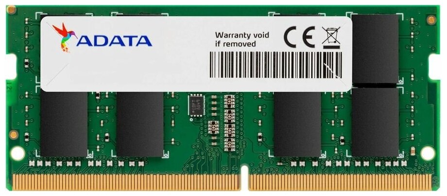 Память DDR4 8Gb 3200MHz A-Data AD4S32008G22-BGN OEM PC4-25600 CL22 SO-DIMM 260-pin 1.2В single rank