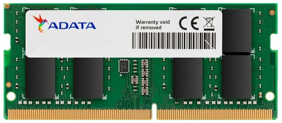 Память DDR4 8Gb 3200MHz A-Data AD4S32008G22-BGN OEM PC4-25600 CL22 SO-DIMM 260-pin 12В single rank 192000₽