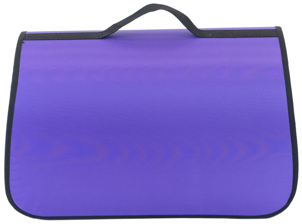 Переноска сумка жёсткая PetTails №1 36,5 х 22 х 22см (нейлон однотонный, пластик), фиолетовая - фотография № 3