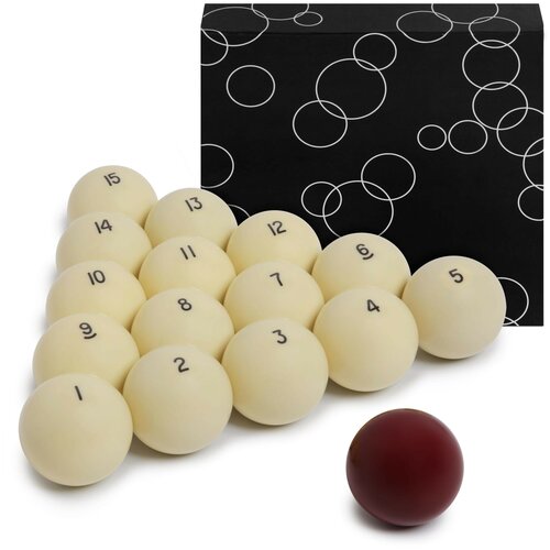 фото Шары standard pyramid 60.3мм красный биток