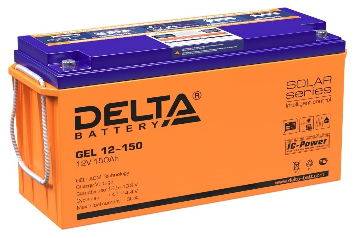 Аккумулятор для ИБП DELTA GEL 12-150