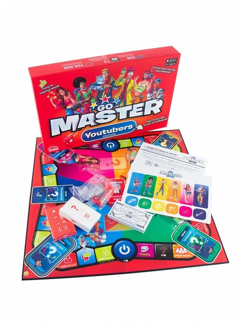 Настольная игра Go Master (Гоу Мастер), YWOW Games