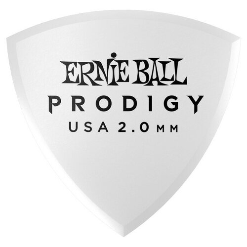 фото Ernie ball набор медиаторов 9337 prodigy white ernie ball
