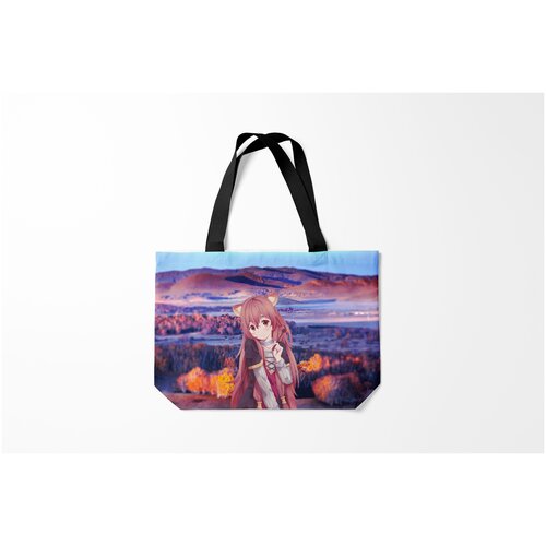 фото Сумка-шоппер / 46х35 см / аниме / восхождение героя щита рафталия burnettie