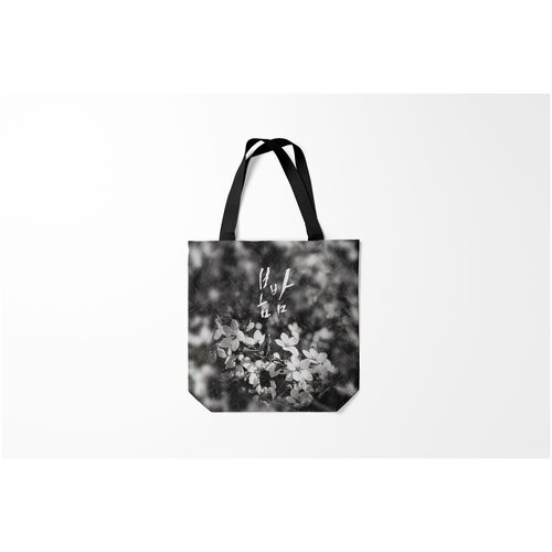 фото Сумка-шоппер / 40х40 см / дорамы / весенняя ночь 2019 burnettie