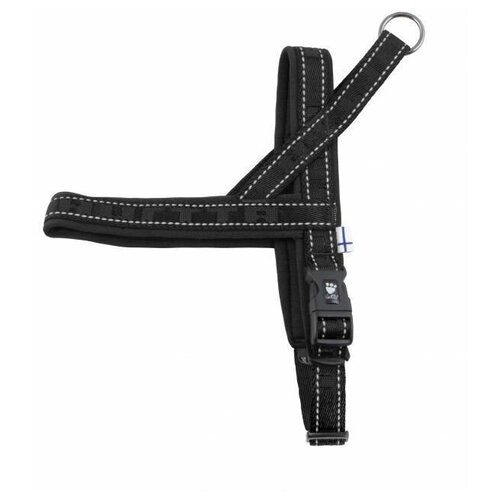 Шлейка Hurtta Casual Harness 35см Чёрный, 99390 (1 шт.)