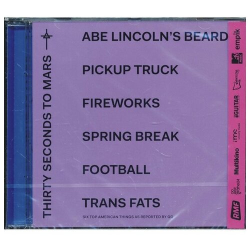 компакт диски interscope records thirty seconds to mars america cd Компакт-Диски, INTERSCOPE RECORDS, THIRTY SECONDS TO MARS - America (CD)