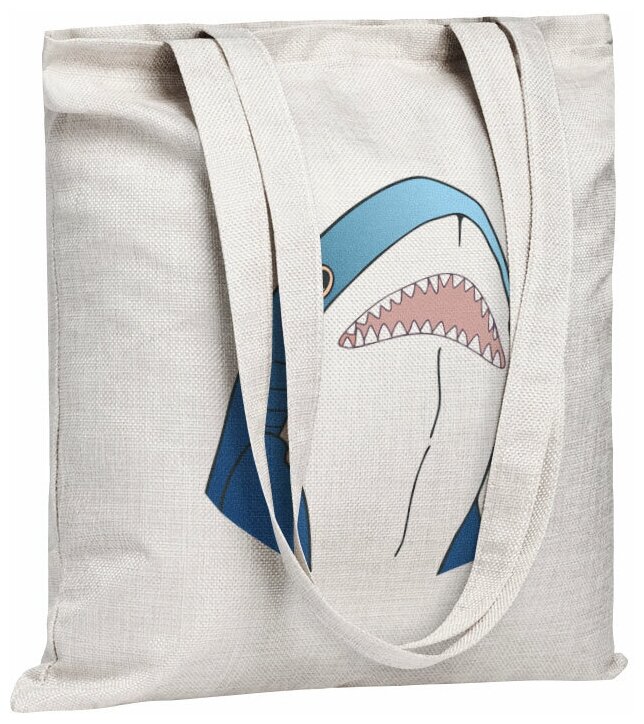 Шоппер UNCLE DAD "Акула"/сумка-шоппер/сумка на плечо/сумка в подарок/пляжная сумка/летняя сумка/хозяйственная сумка
