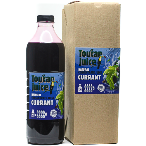 Toucan juice концентрированный сок Черной смородины 1,5л.