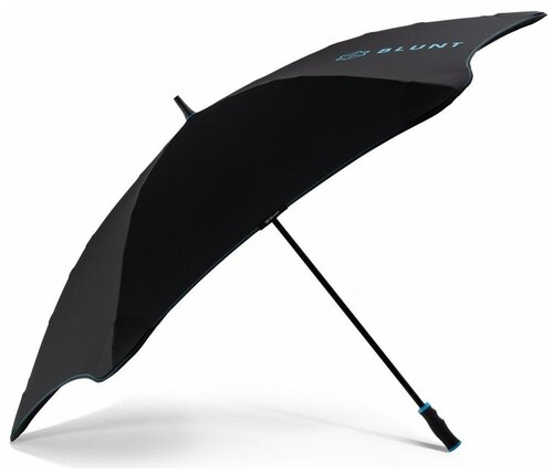 Зонт-трость Blunt, механика, купол 146 см., 6 спиц, черный