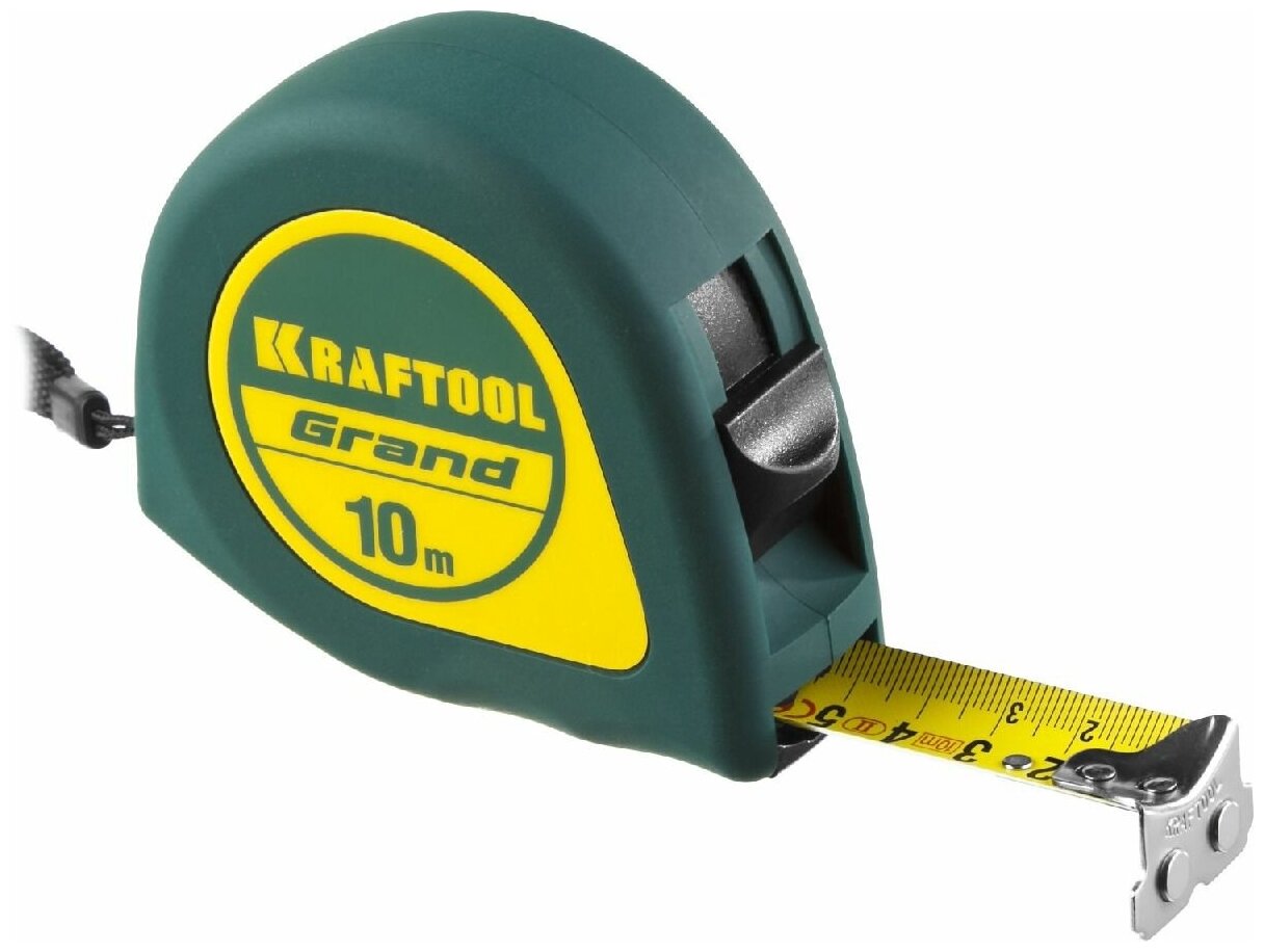 Рулетка KRAFTOOL Grand 10м х 25мм (34022-10-25)