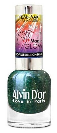 Alvin D'or лак для ногтей Magic Glow, 12 мл, 7404