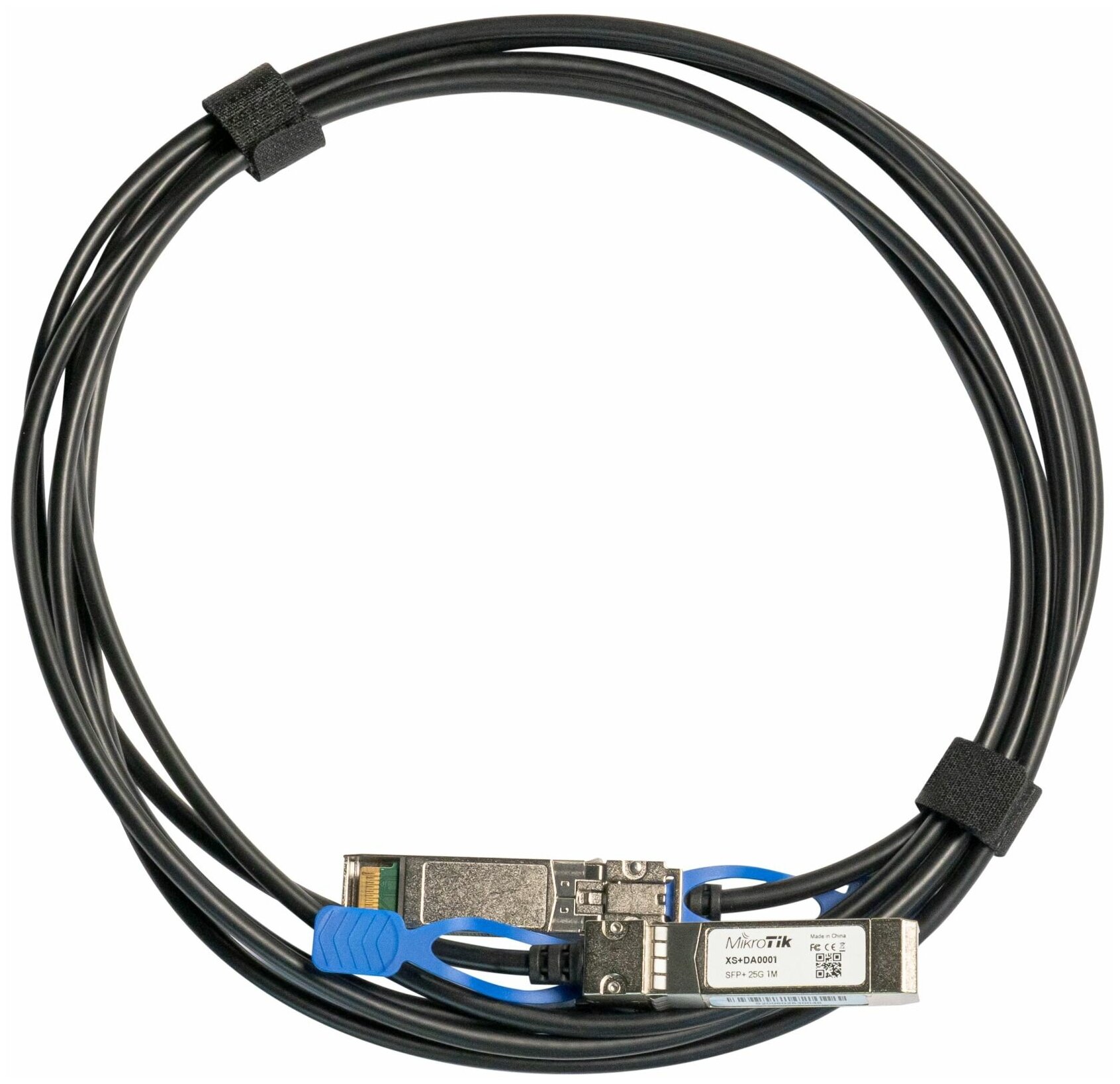 Mikrotik XS+DA0001 Кабель SFP/SFP+/SFP28(1Gbit/10Gbit/25Gbit), 1m .