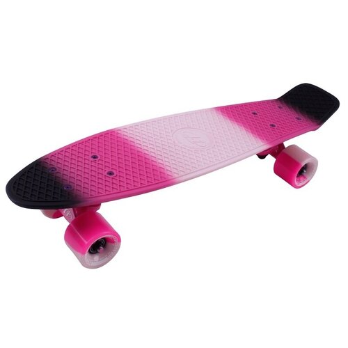 фото Скейтборд пластиковый multicolor 22 pink/black 1/4 techteam