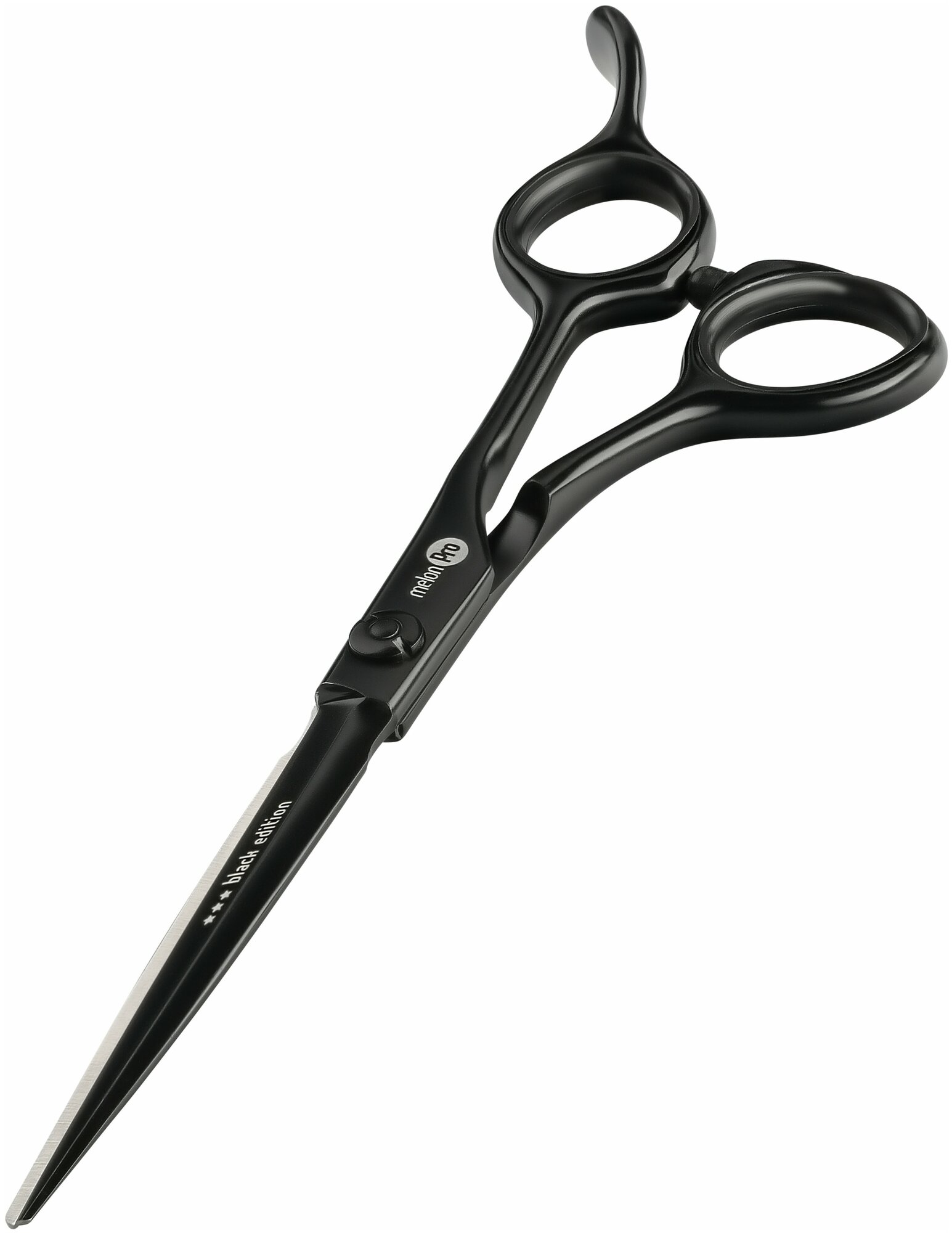 Melon Pro 6.0" ножницы парикмахерские прямые эргономичные Black Edition