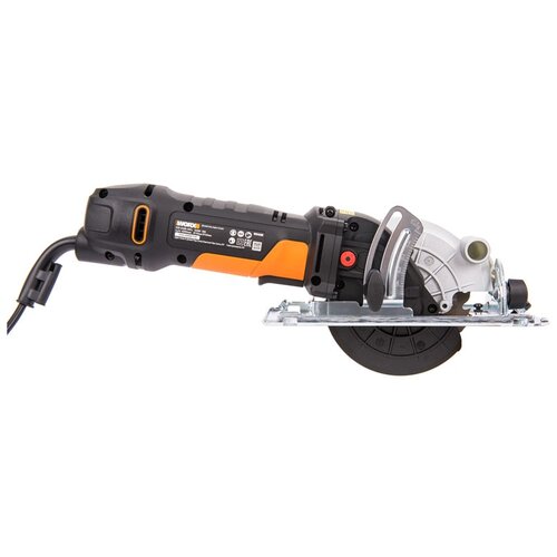 Дисковая пила Worx WX439, 500 Вт, черный/оранжевый